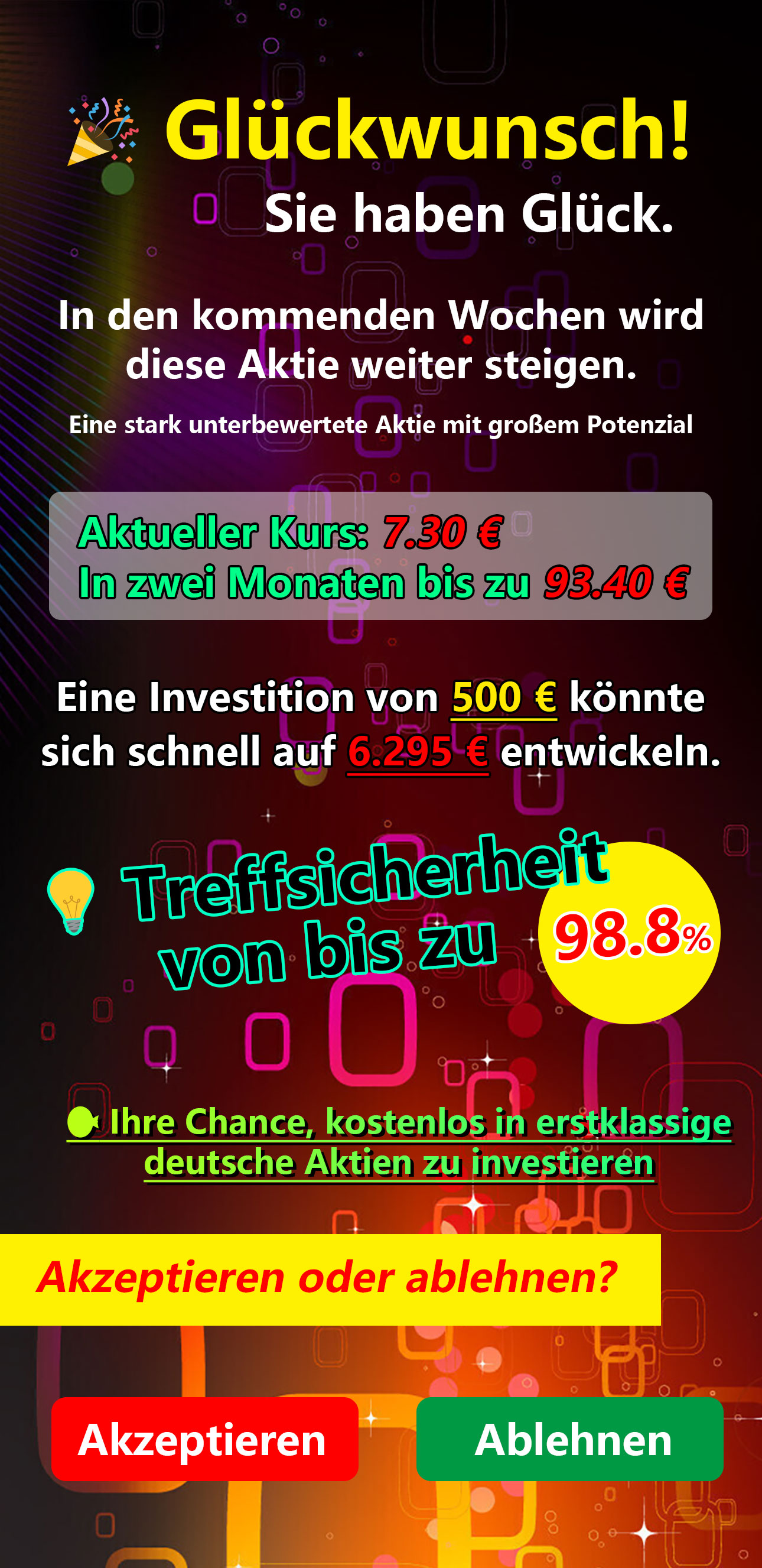 Allgemeine Informationen zu Marktbewegungen